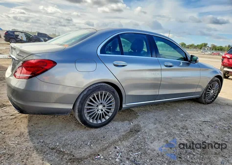 2015 Mercedes-Benz C 300 4Matic from USA, damaged, VIN 55SWF4KB6FU011849
